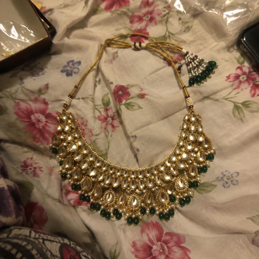 Ordinary phone photo of a necklace